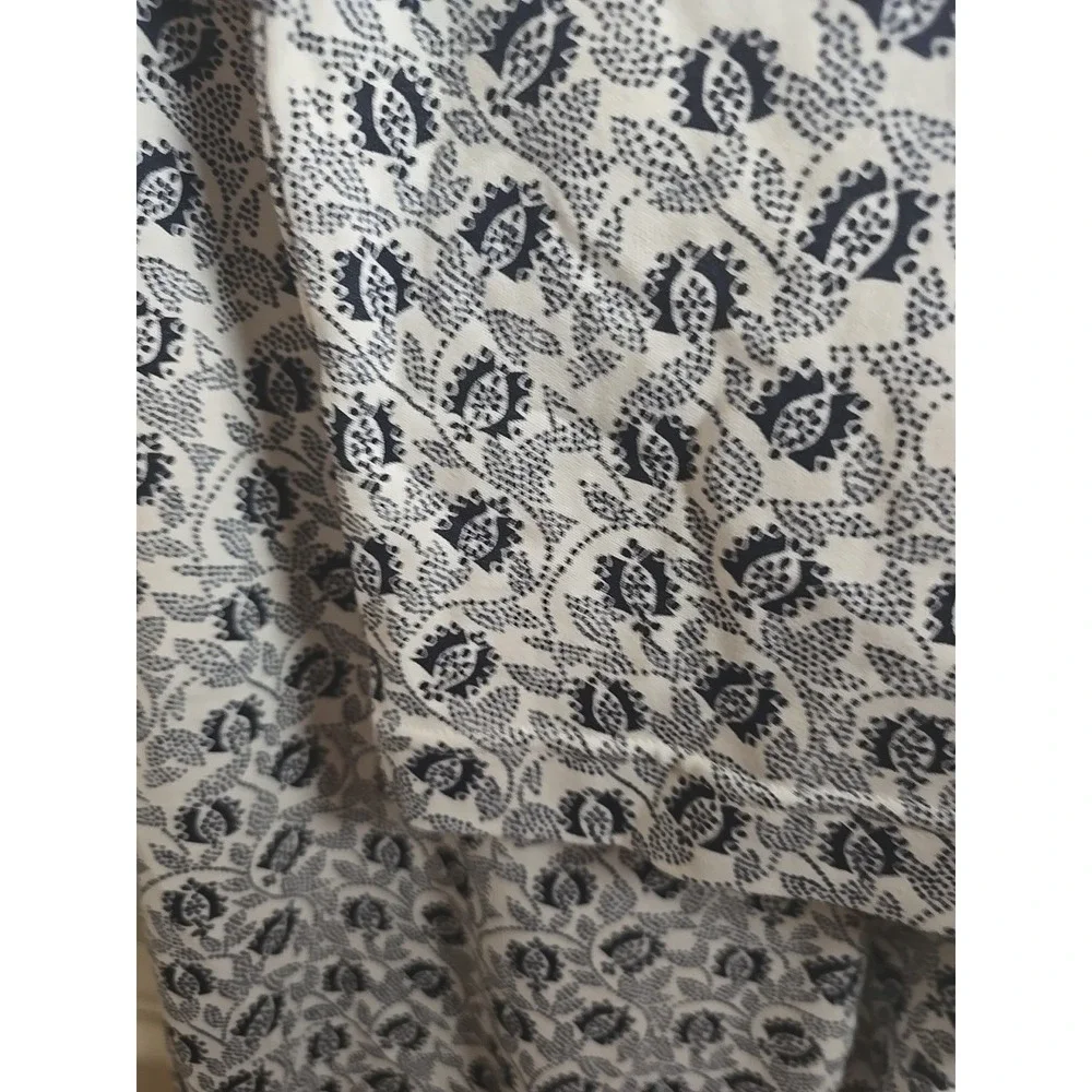 Rebecca Minkoff Pajama Set Women L Floral Paisley Button Down Top Pants NWOT - Picture 12 of 16